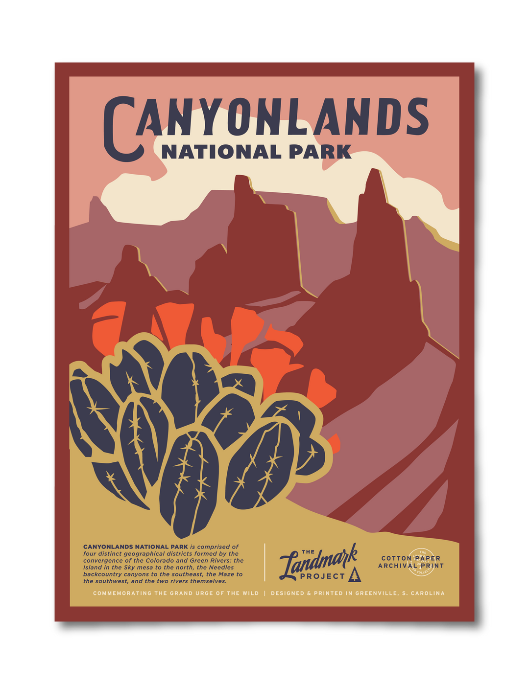 Arches Poster Style Hat – Canyonlands Natural History Association