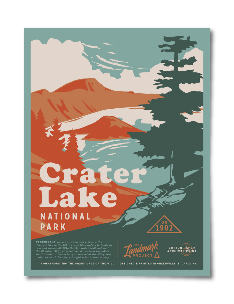 Crater Lake National Park Poster