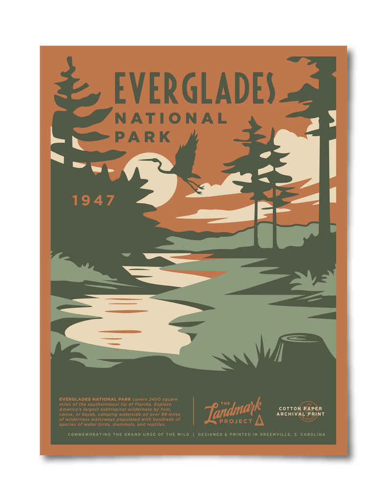 Everglades National Park Poster