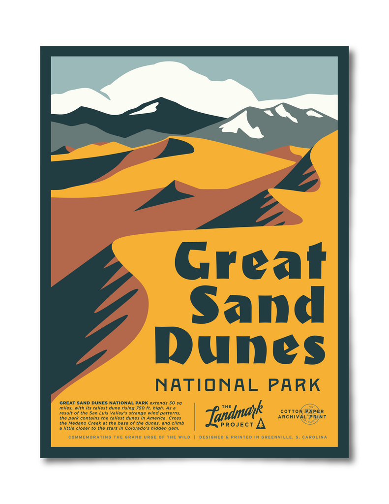 Great Sand Dunes National Park Poster