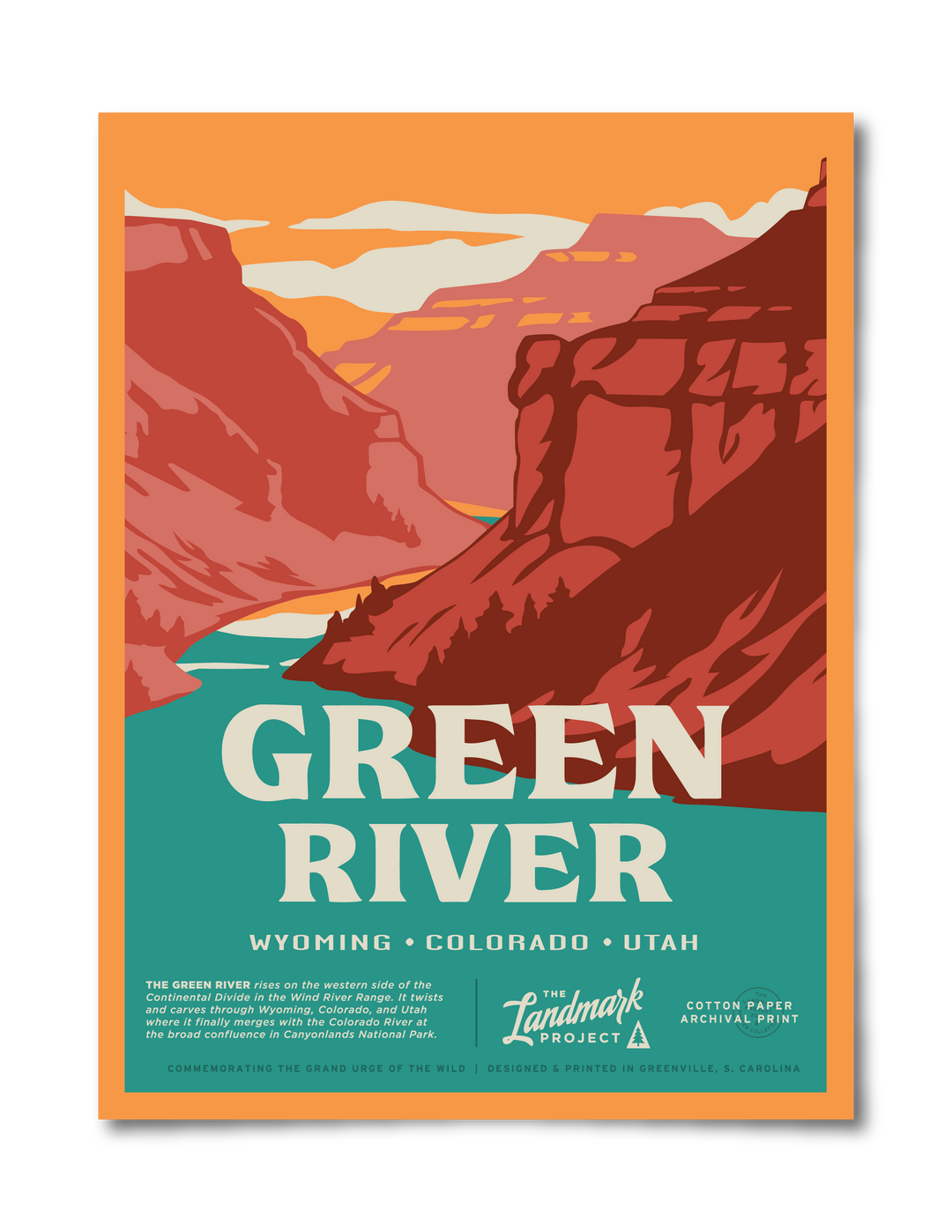Wind River Range Poster – The Landmark Project