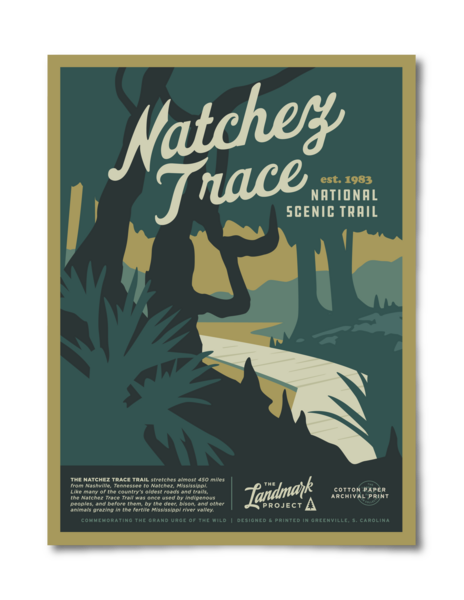 Natchez Trace Poster