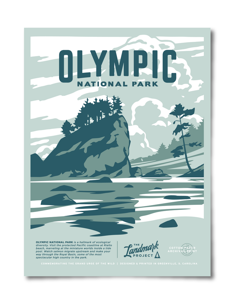 Olympic National Park Poster