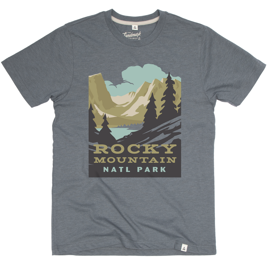 Glacier National Park Tee - Montana - Unisex Graphic T-Shirt