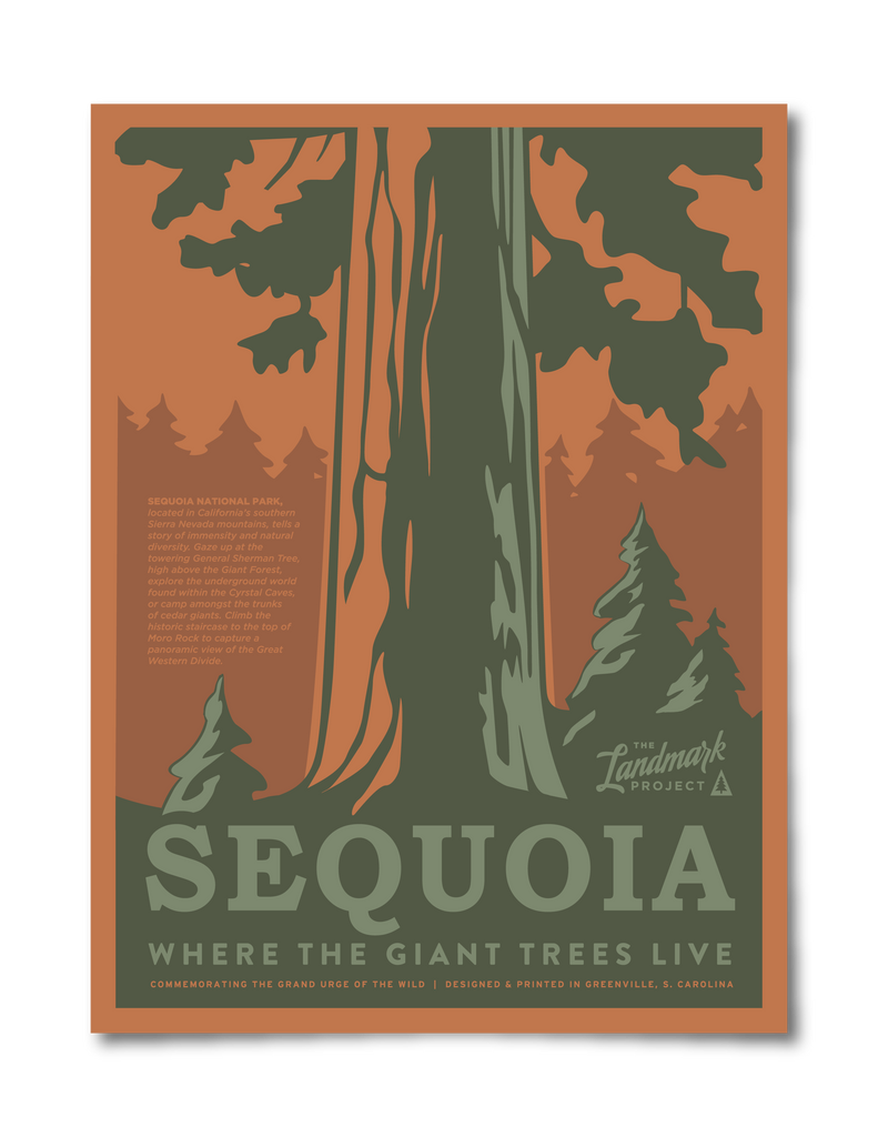 Sequoia National Park Poster