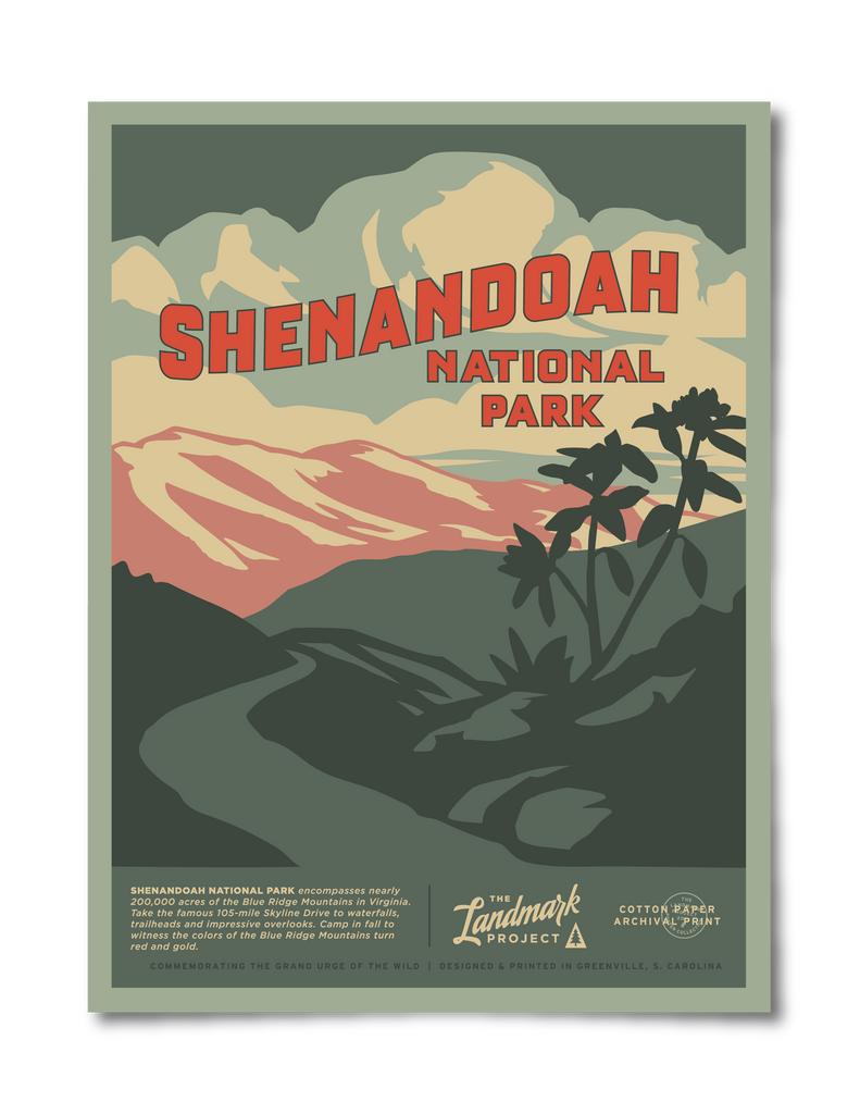 Shenandoah National Park - Poster