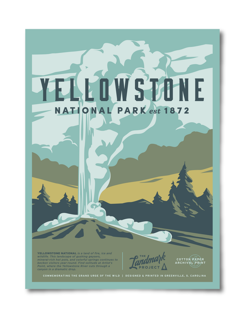 Yellowstone National Park Poster