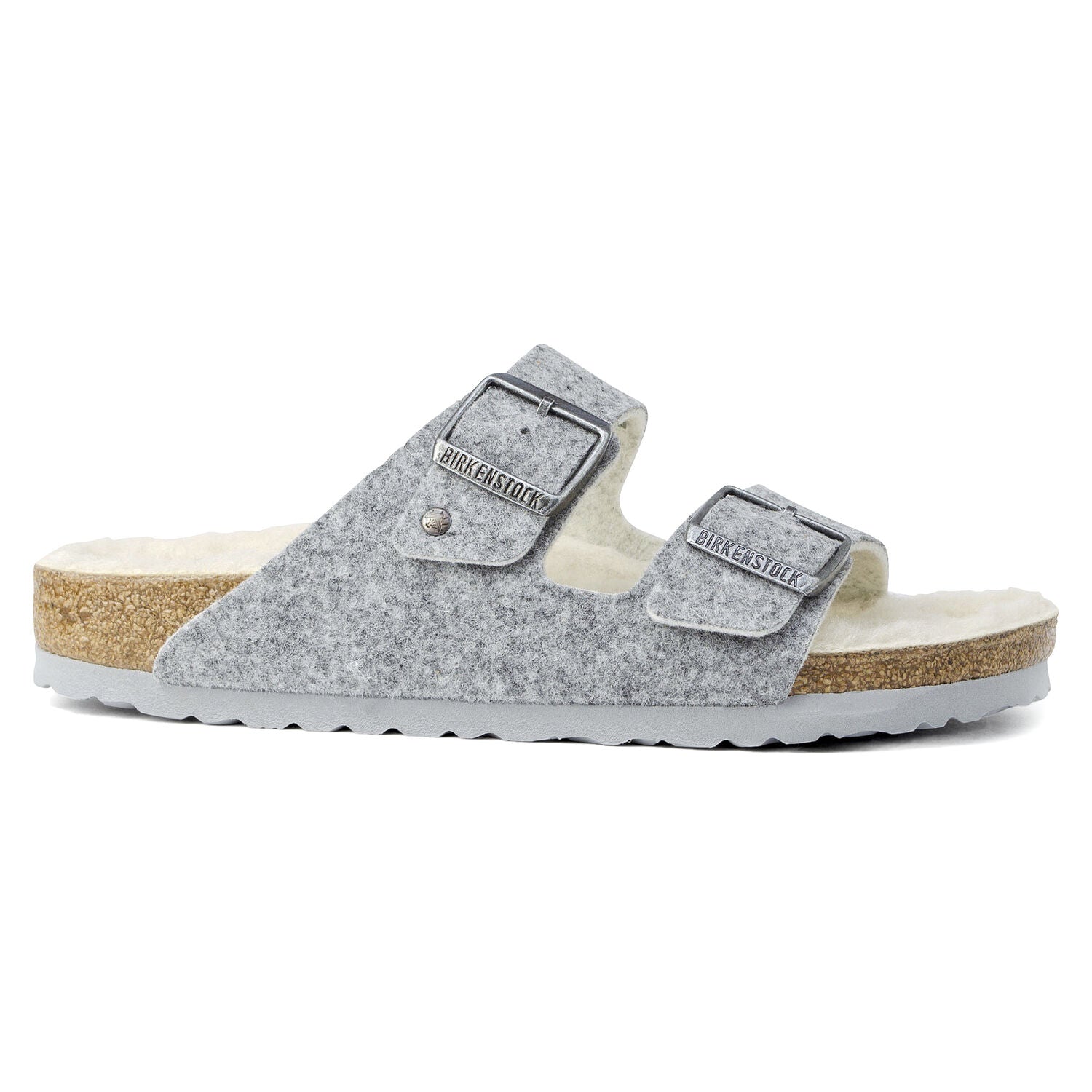 light gray birkenstocks