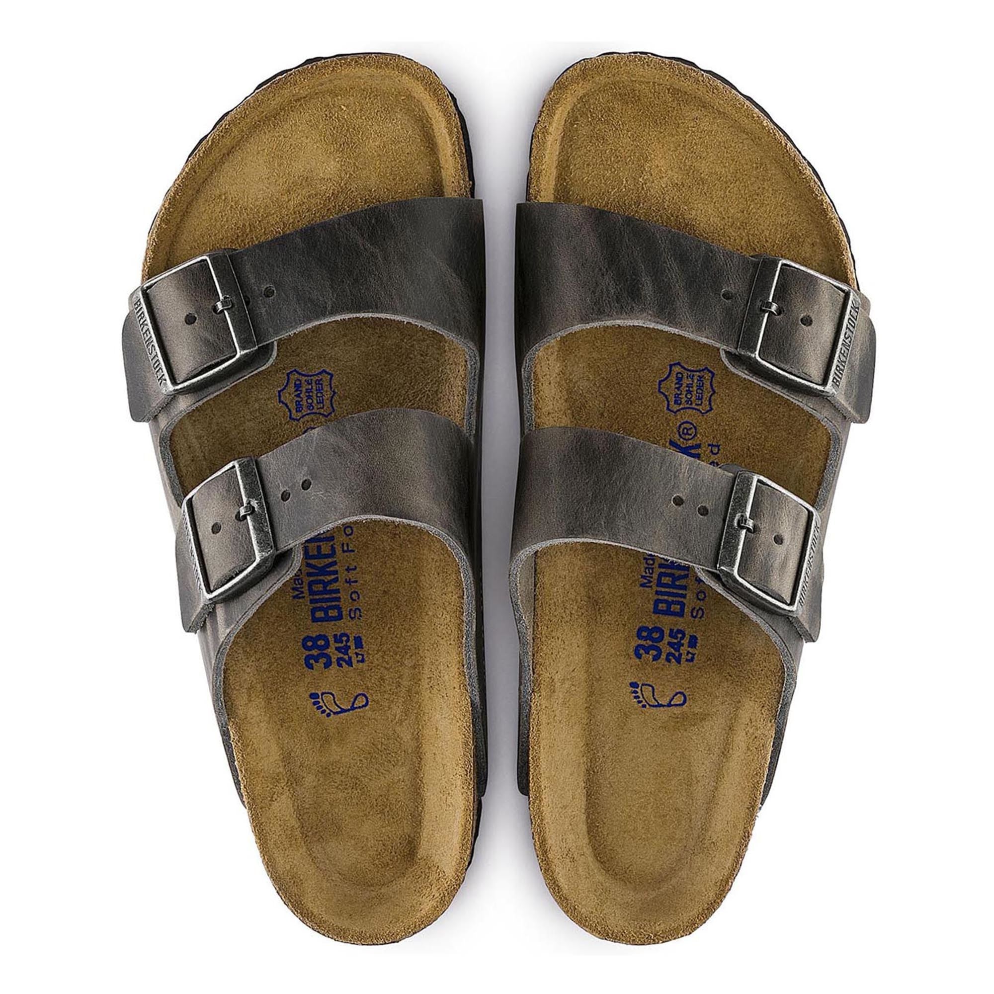 birkenstocks arizona soft footbed