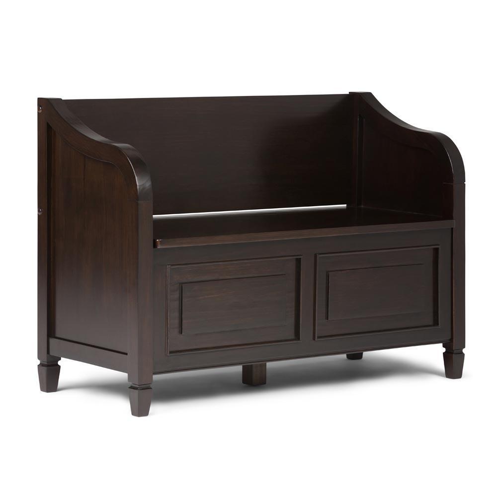 Connaught Entryway Storage Bench Simpli Home