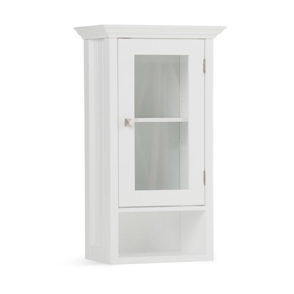 Acadian Single Door Wall Cabinet Simpli Home