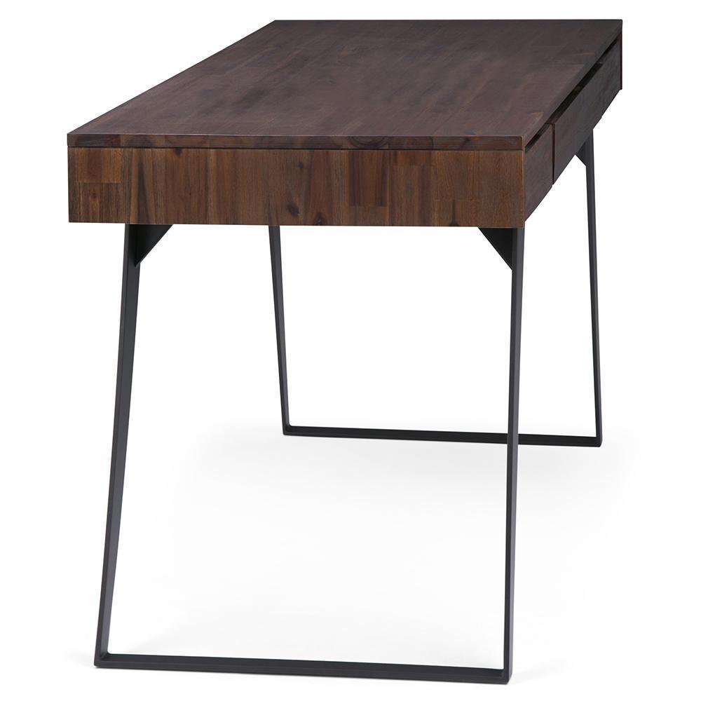 Distressed Charcoal Brown | Lowry Desk