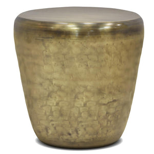 Load image into Gallery viewer, Antique Gold | Garvy 20 inch Metal Side Table
