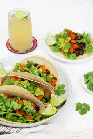 Sweet potato tacos