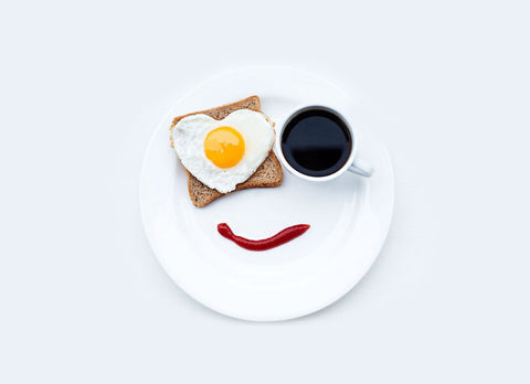 Breakfast smile