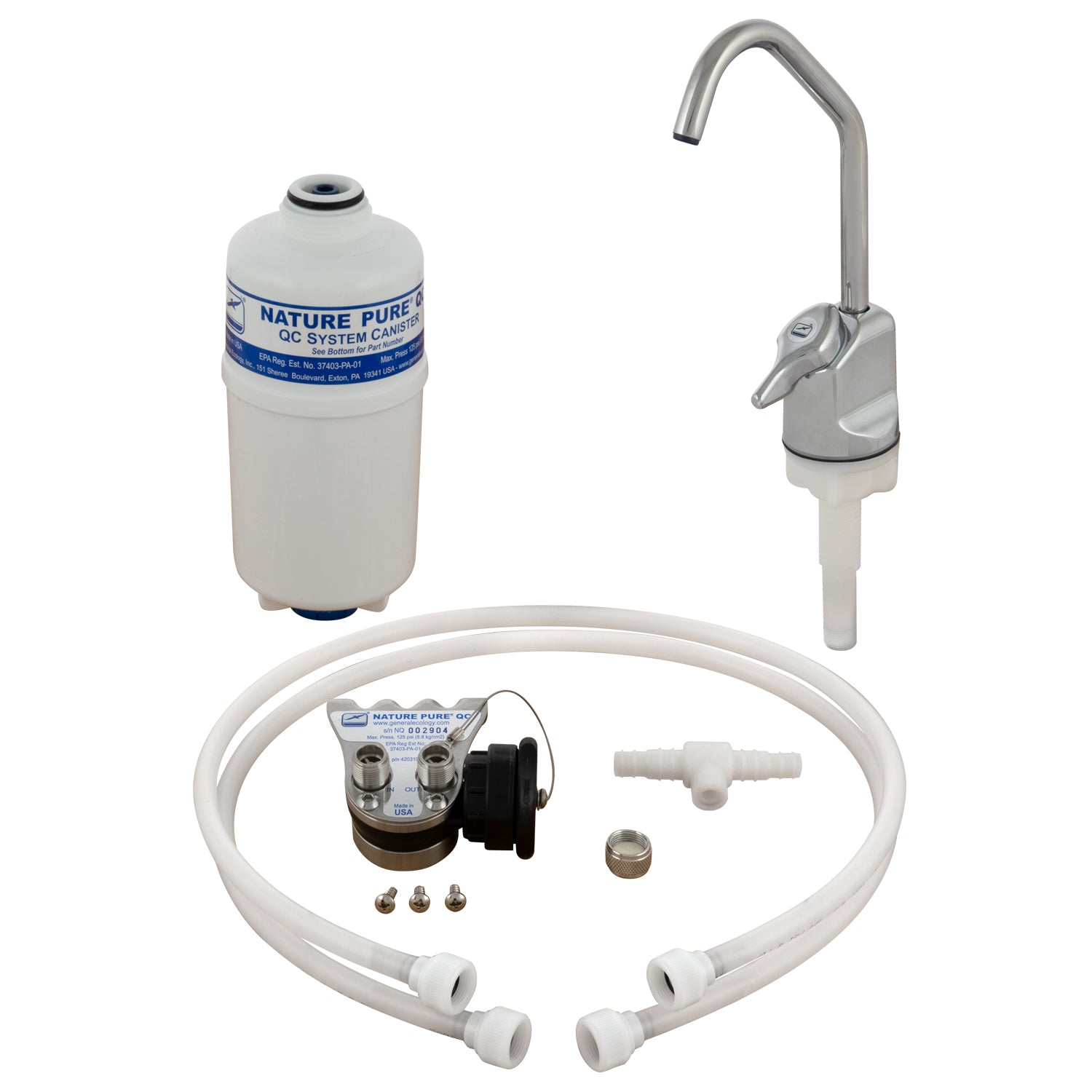 Nature Pure Rs2qc Faucet Drinking Water System General Ecology Inc