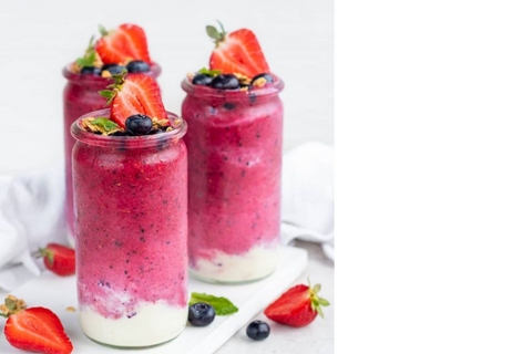 beet and berry smoothie