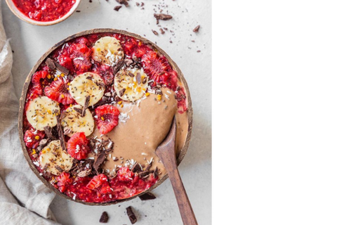 PB + J Smoothie bowl