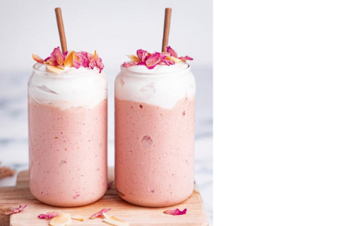 sunset cream smoothie