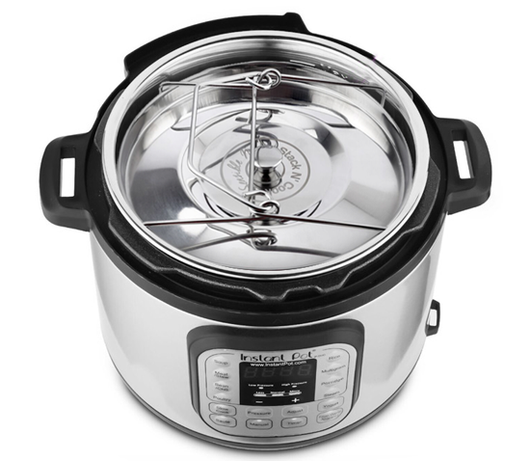 how to use stacked steamer in instant pot