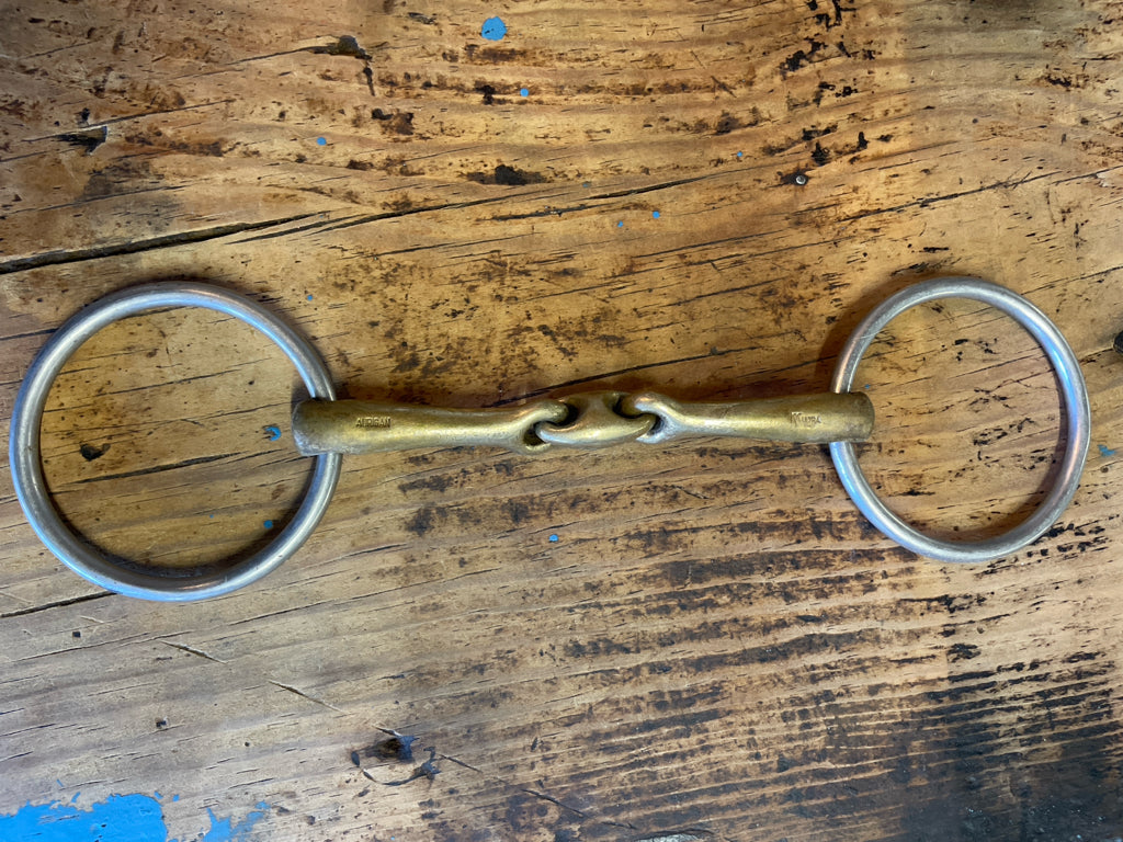 KK Ultra Generic Size 5.5 Aurigan USED Excellent Loose Ring Snaffle 3 pc