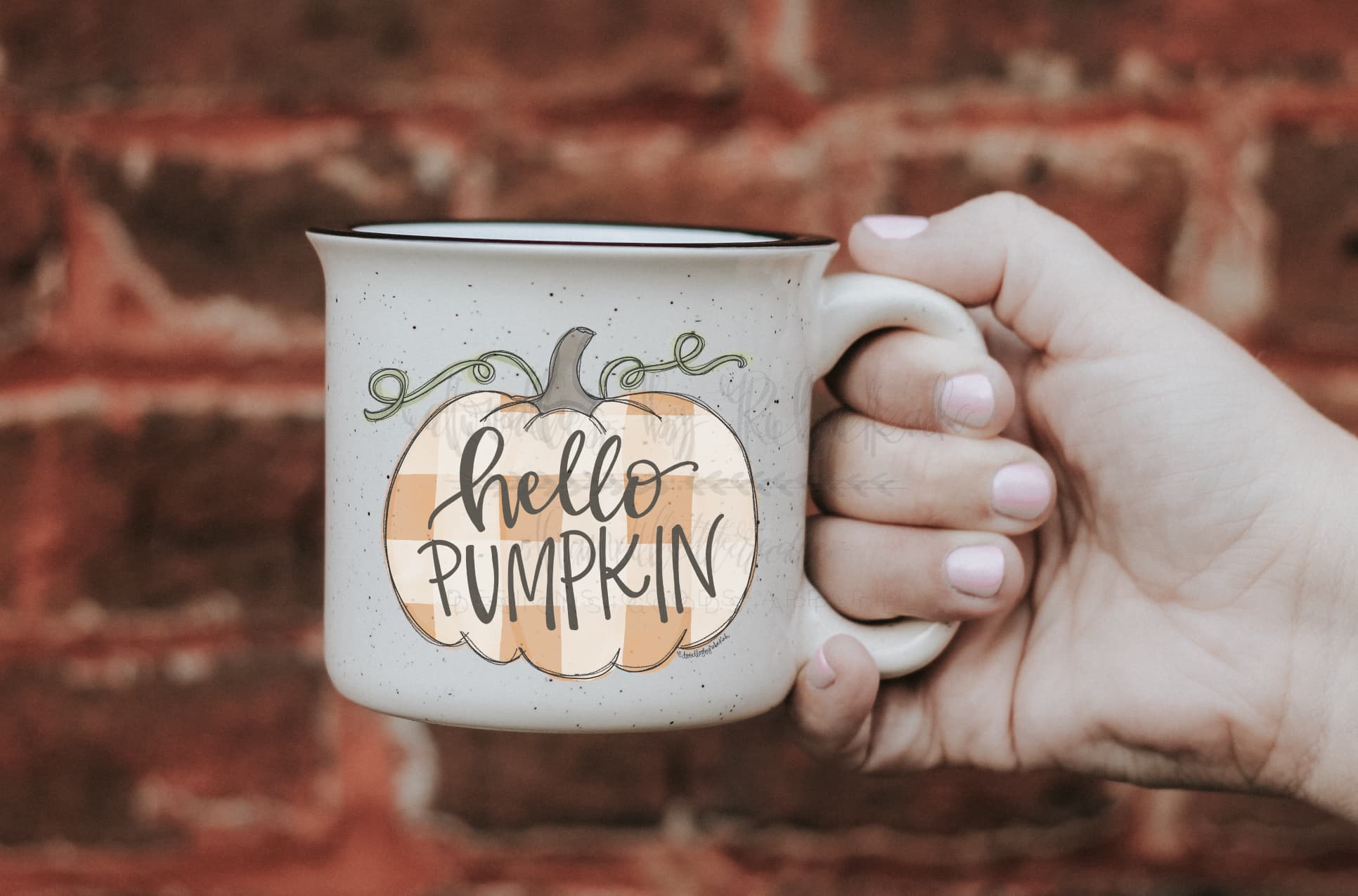 Doodles by Rebekah - Hello Pumpkin Coffee Mug