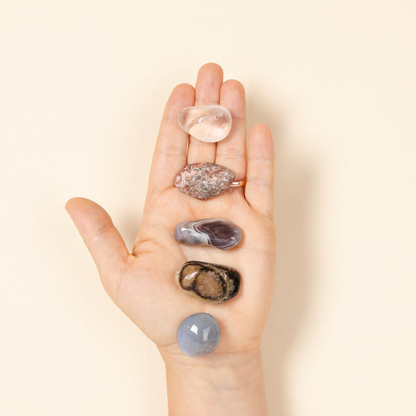 Find Inner Peace with Brahmatells' Rose Quartz, ite & Jasper