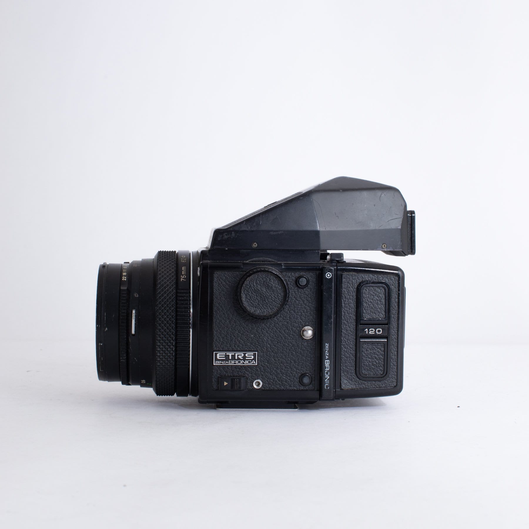 Zenza Bronica ETRS with 75mm F2.8 Lens no. 7965343 – Film Supply Club