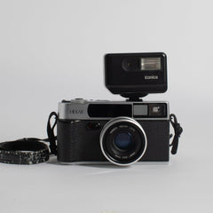 Konica Hexar Silver with 35mm f2.0 Lens and Konica HX-14 Auto