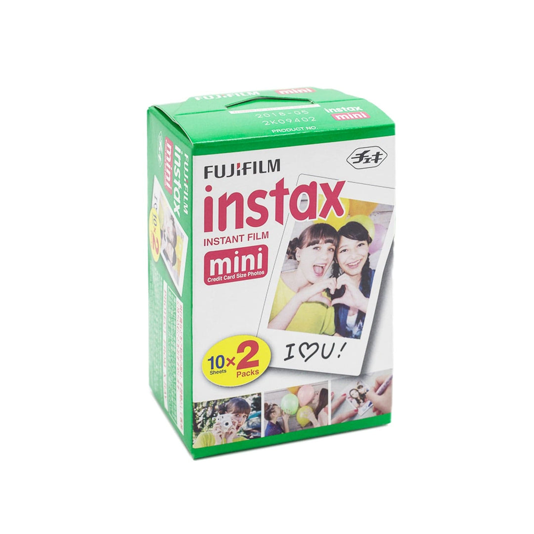 Fujifilm 2 Pack instax Mini Instant Daylight Film, Twin Pack, 20 Exposures,  ISO 800