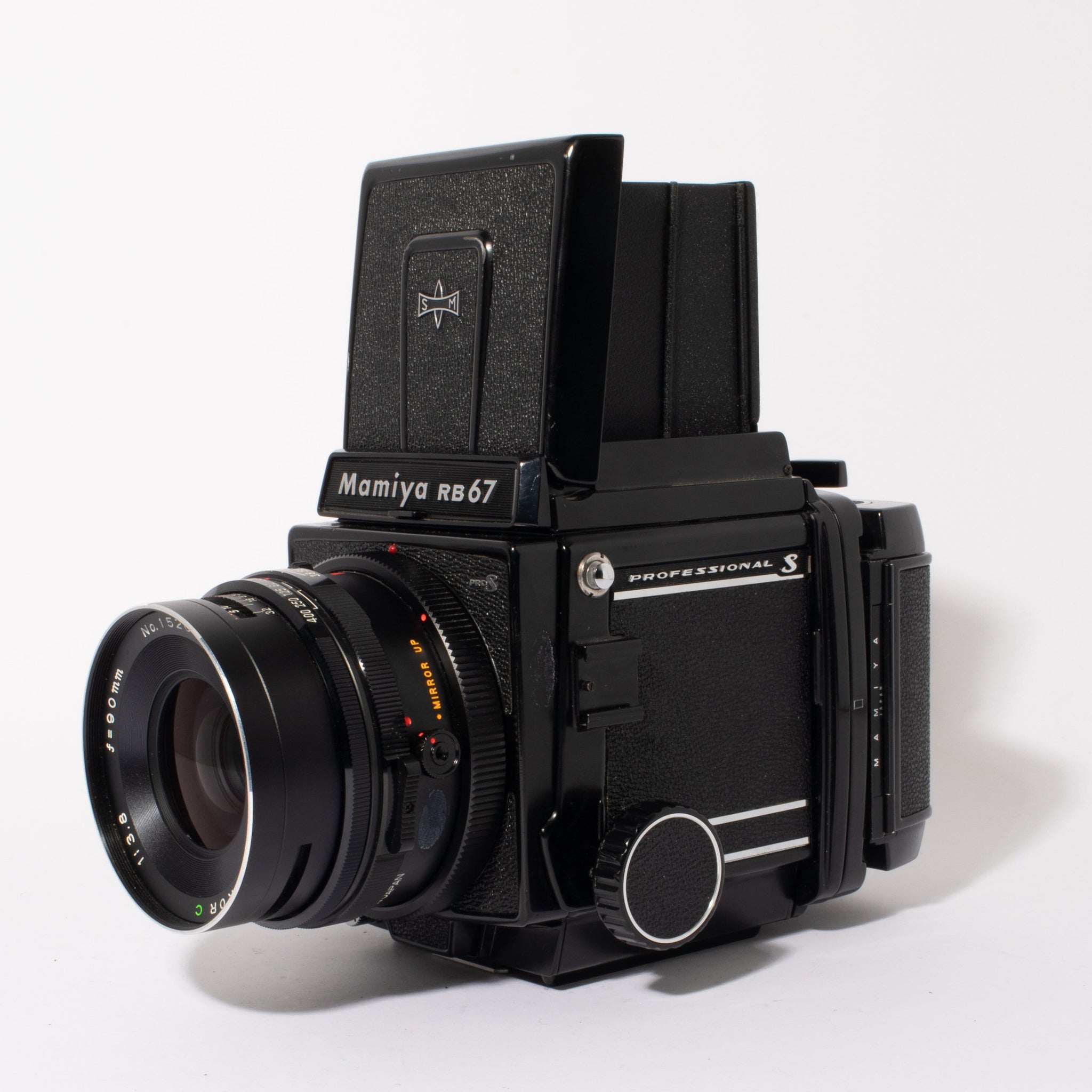 ○009 MAMIYA マミヤ RB67 PRO S SEKOR C 90mm 付き 動作品○ - カメラ