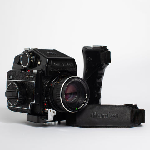 Mamiya M 645 1000S with 80mm f/2.8 Lens and Grip – Film Supply