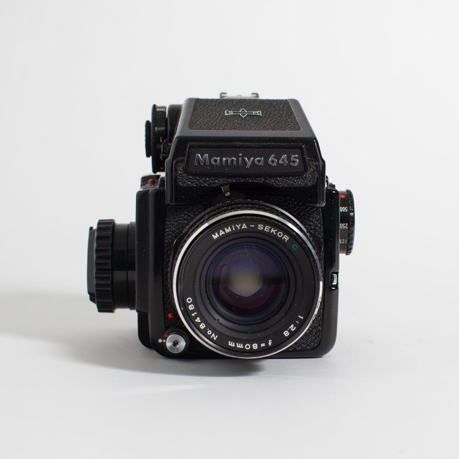 Mamiya M645 J with 55mm f/2.8 and 110mm f/2.8 – Film Supply Club