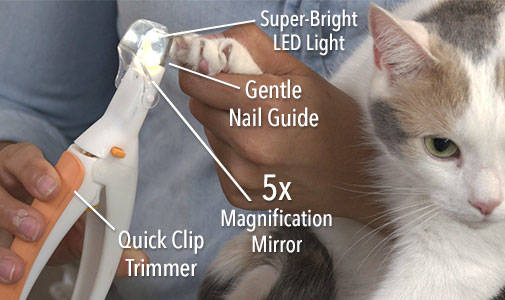 Professional Dog Nail Clipper Cat Cutter Pet Nail Clipper Scissors for Dogs  Cat LED Light Nail Trimmer for Animals Pet Products