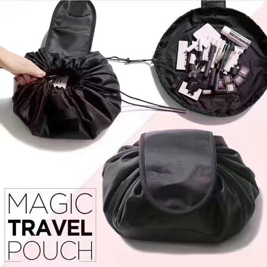 Drawstring Makeup Bag Lazy Travel Cosmetic Bag Makeup Pouch Storage  Organiser