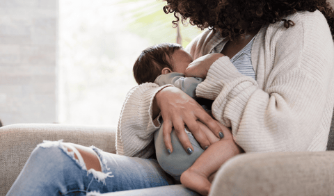 Mom balancing everything and new born baby with returning to work