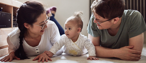 Baby tummy time 