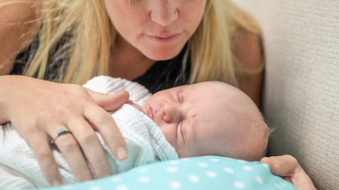 Don’t try and force a daytime routine onto your newborn