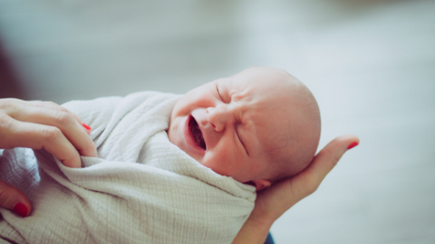 crying newborn baby