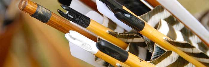 Archery Arrows With Plastic Knock / Wooden Arrows / Training