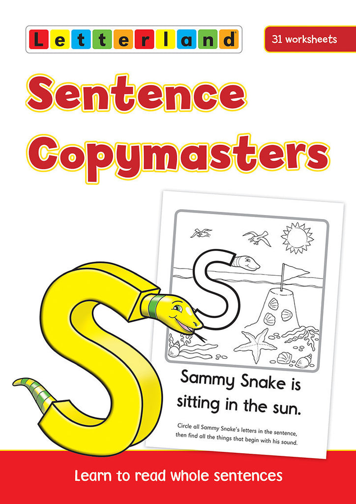 Sentence Copymasters – Letterland UK