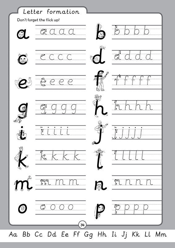 free-printable-letterland-handwriting-worksheets