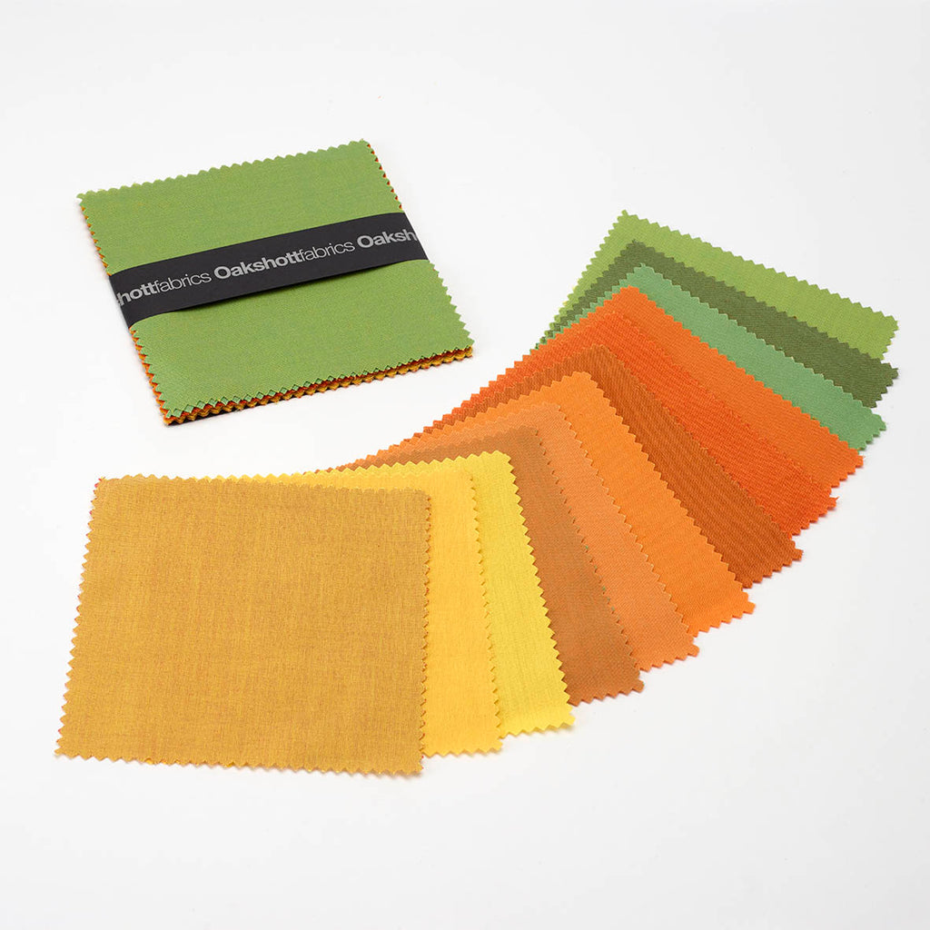 Order fabric samples & shade cards for Oakshott Fabrics shot cottons