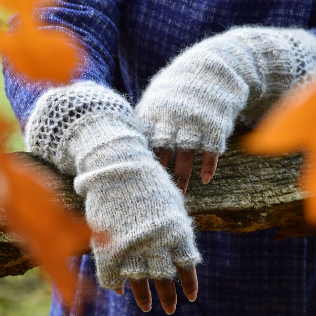 Bitten gloves by Natalie Warner