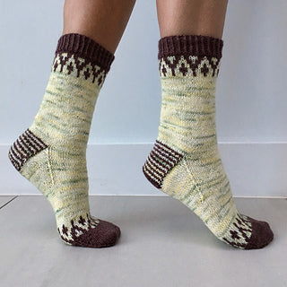Marie Curie Socks by Sophie McKane