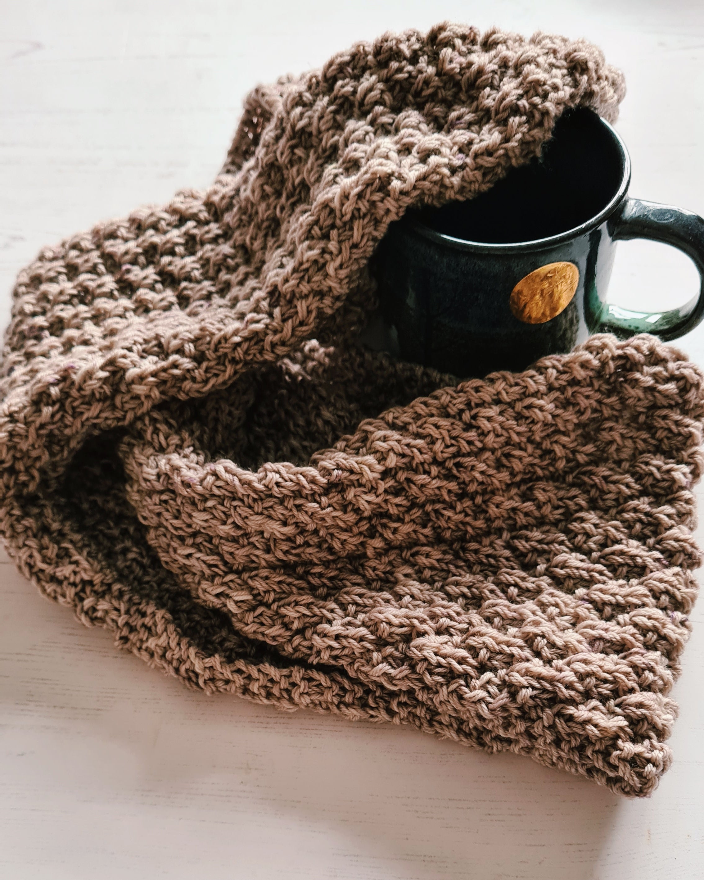 January Cowl by Louise Tilbrook