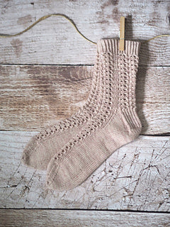 Winter Rose Socks by Helen Stewart