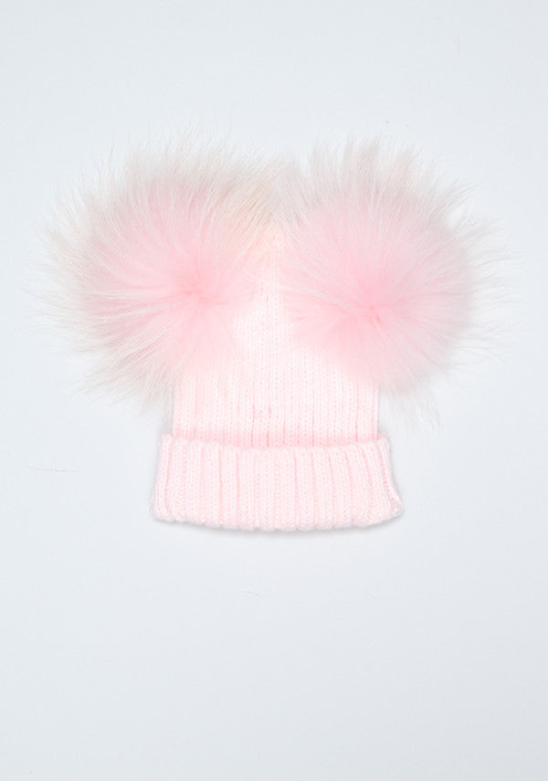 pink baby hat