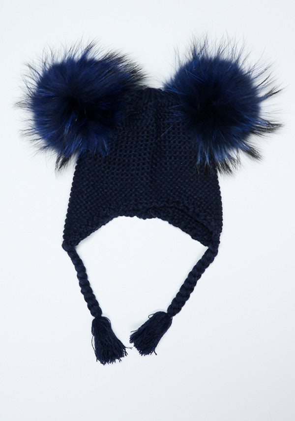 Double Pom Pom Hat Bobblebabies