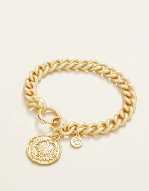 Spartina 449 Damask Coin Bracelet (Gold) - Eclectic Boutique